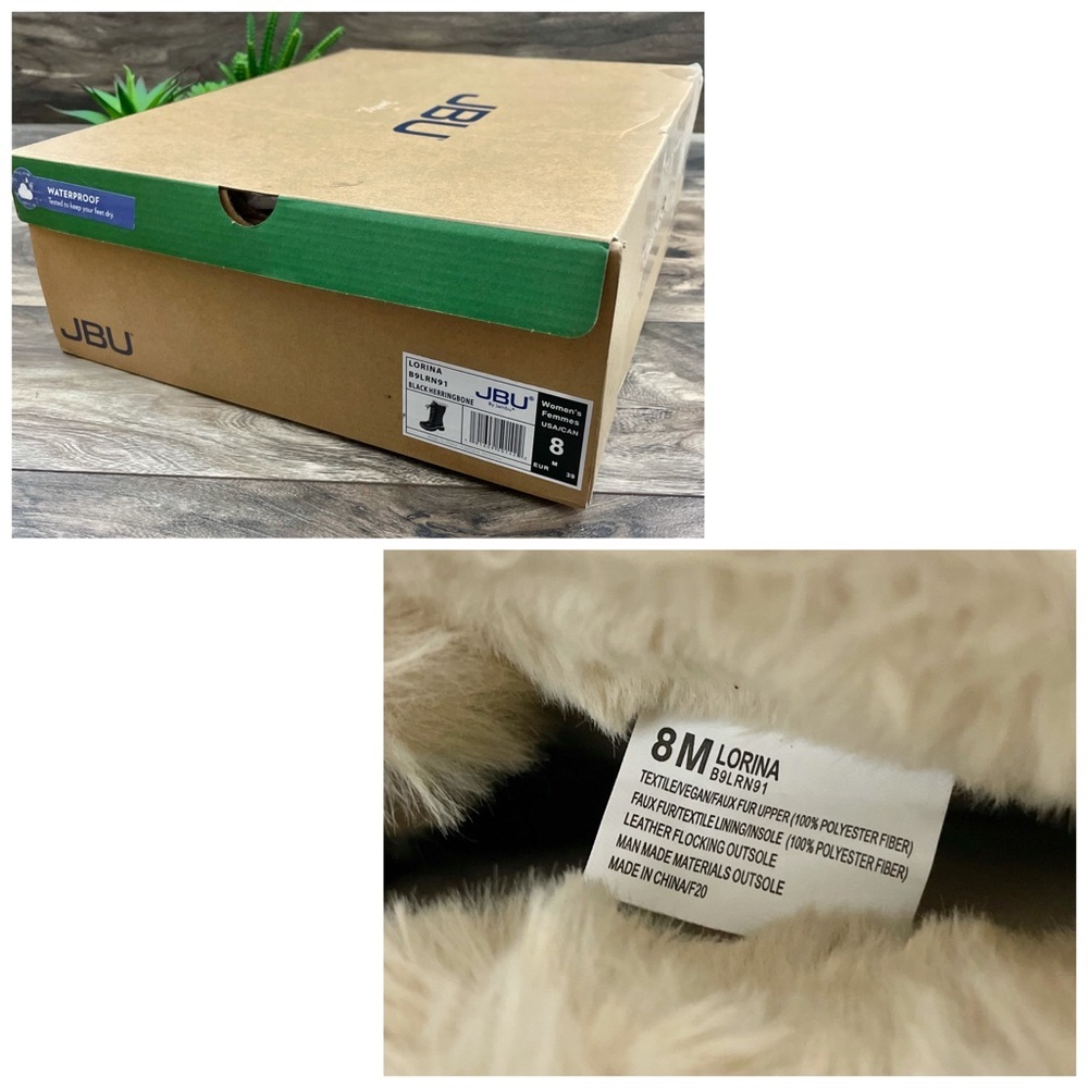 NIB JBU Jambu Lorina Waterproof Rain Snow Boots - Picture 2 of 12